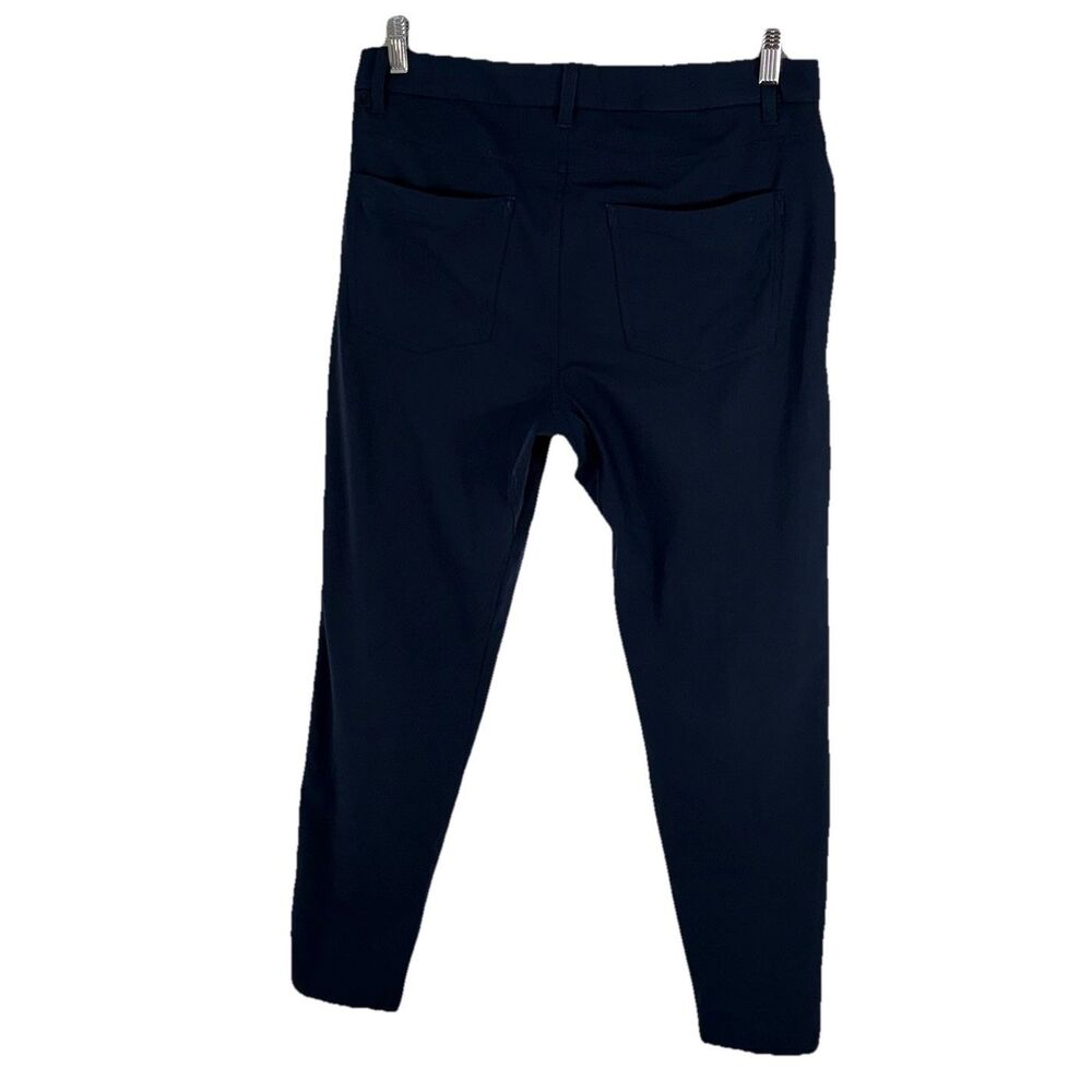 Lululemon Pants Mens 32 Navy ABC Slim Fit Warpstreme Chino Stretch LM5ALWS - Picture 6 of 9
